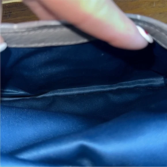 Coach Kristin Spectator Smooth Leather Snake Embossed Hobo Shoulder Bag